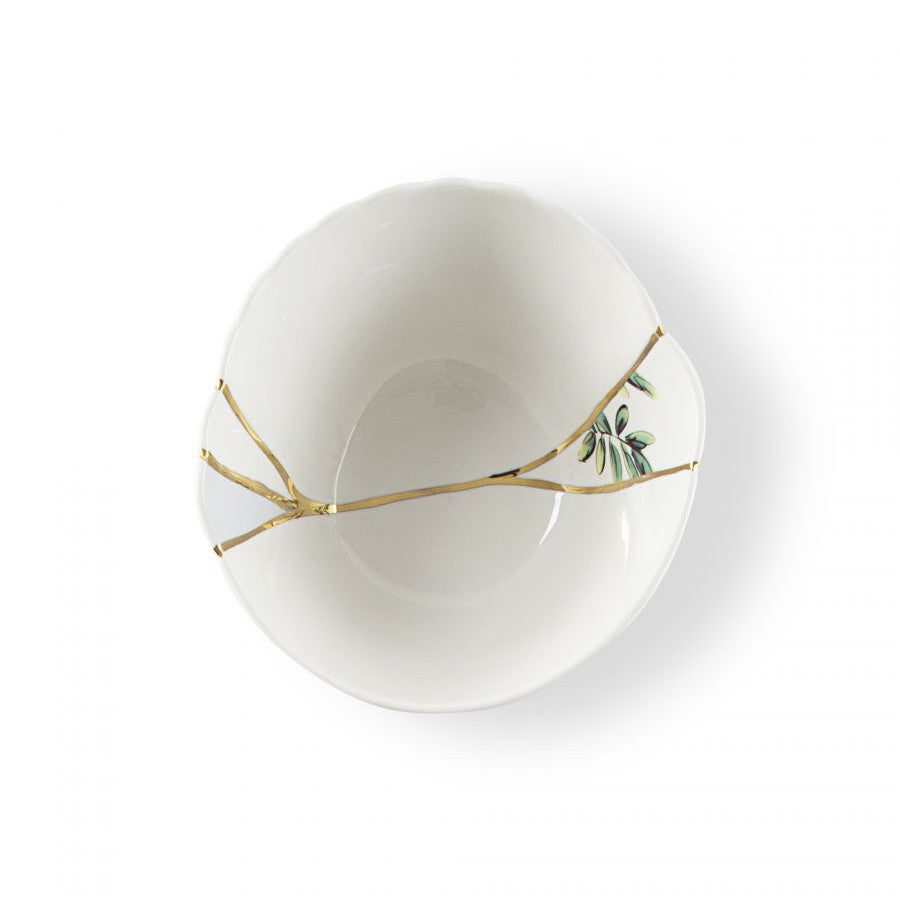 Kintsugi Fruit Bowl in Porcelain - N°2