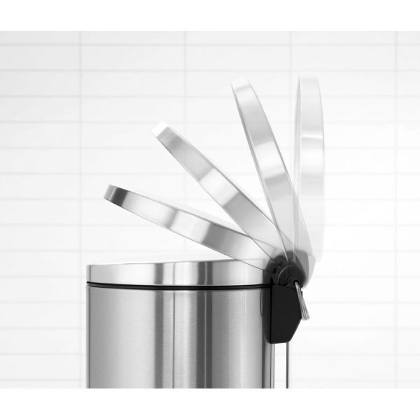 Pedal Bin Motion Control 12 Litre - Fingerprint Proof