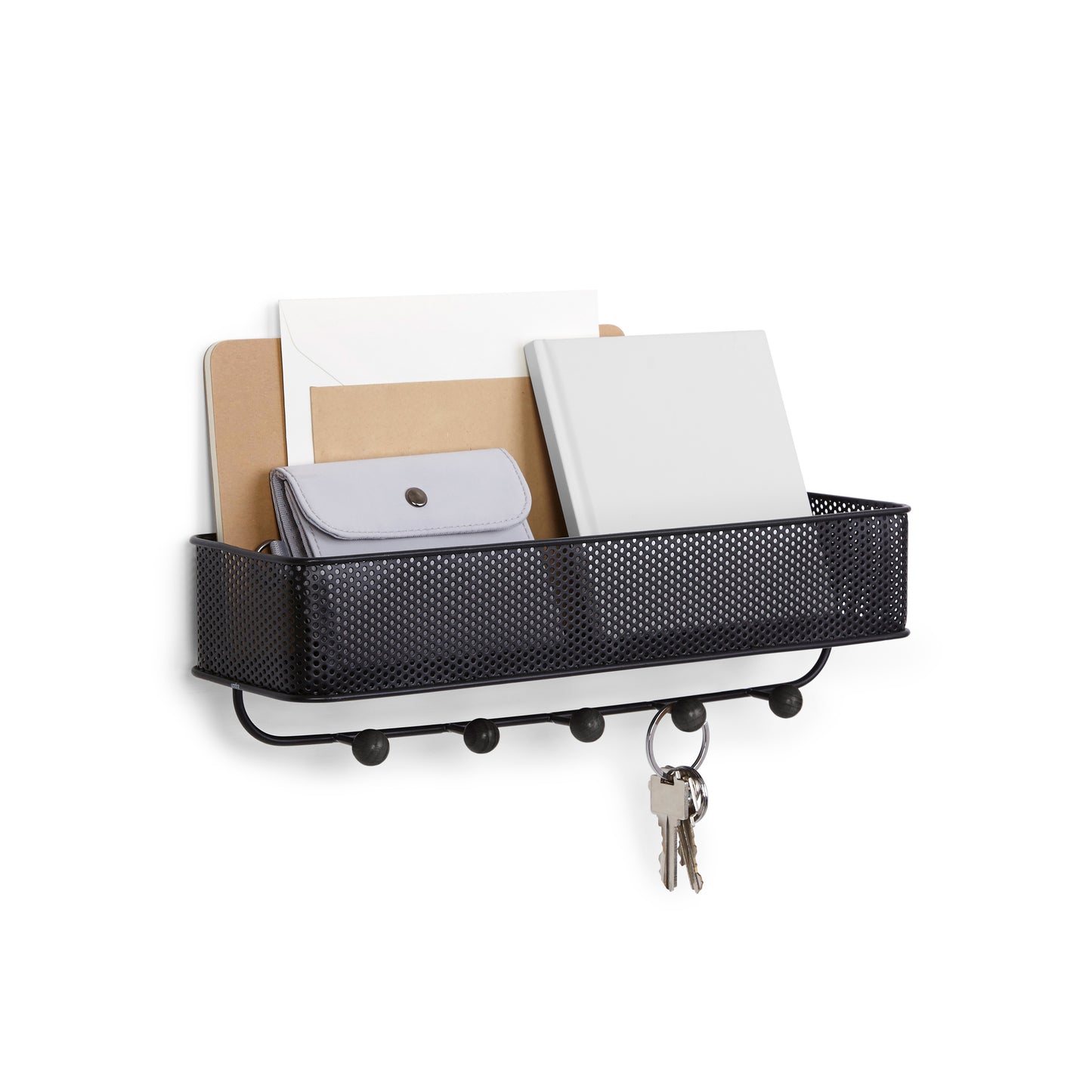 Estique Organizer - Black/Walnut