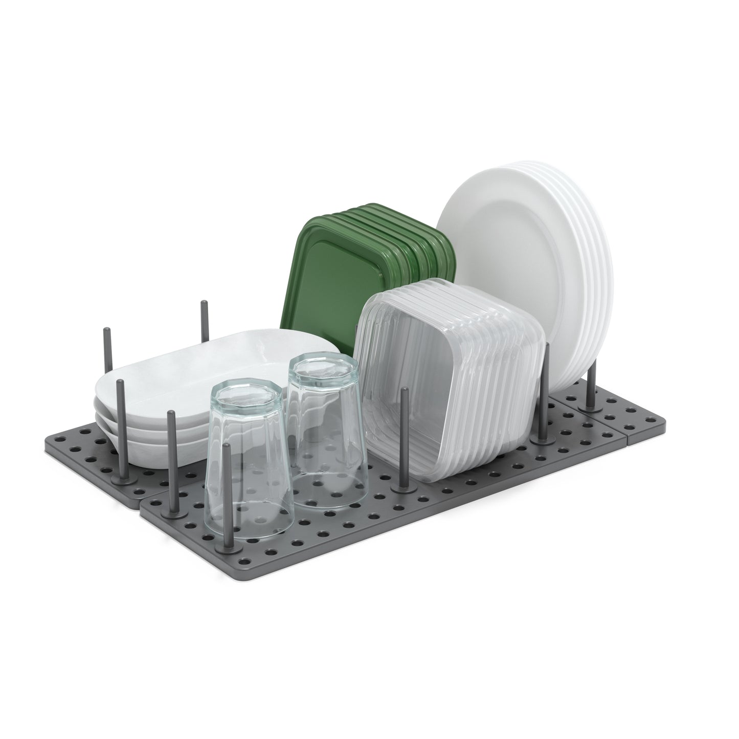 Peggy Drawer Organizer (Set of 2) - Charcoal