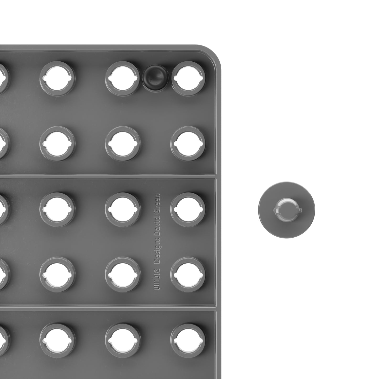 Peggy Drawer Organizer (Set of 2) - Charcoal