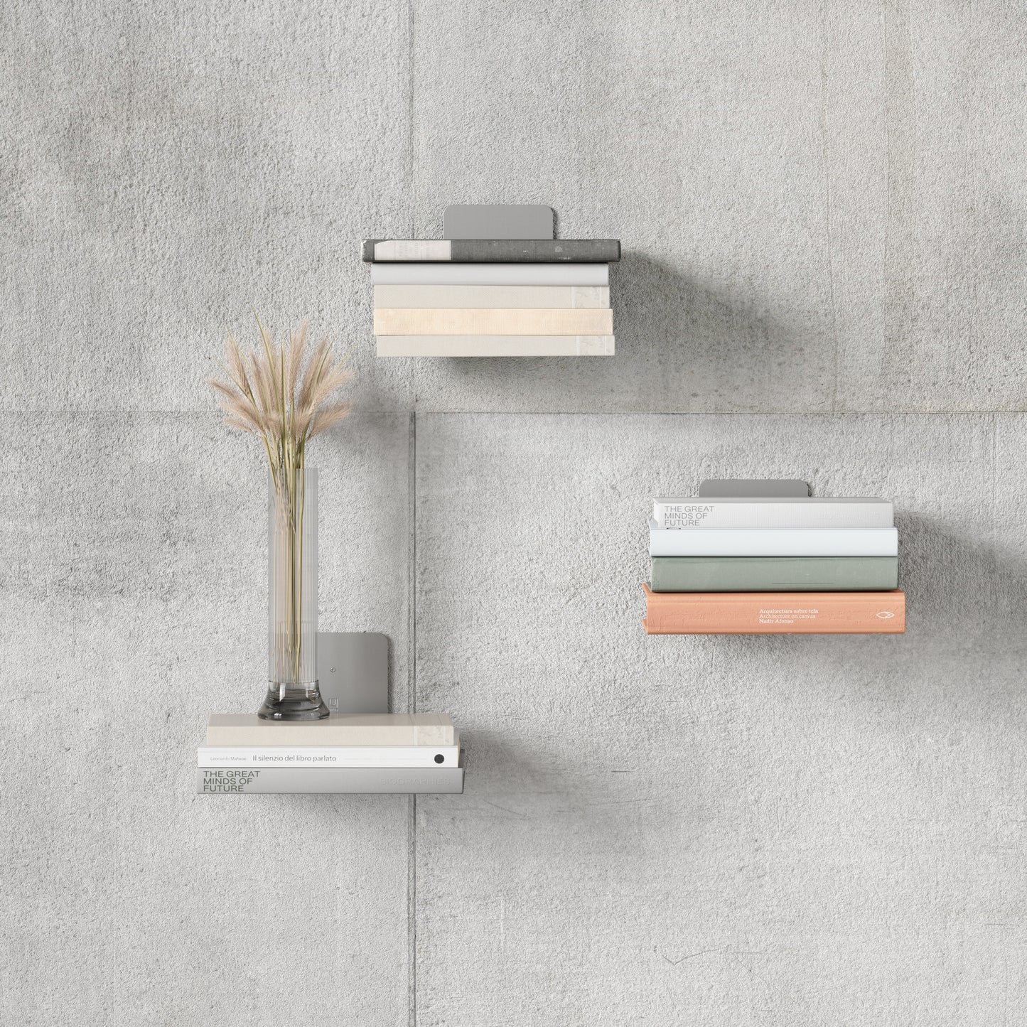 Conceal Shelves 3-Pack (Large) - Silver