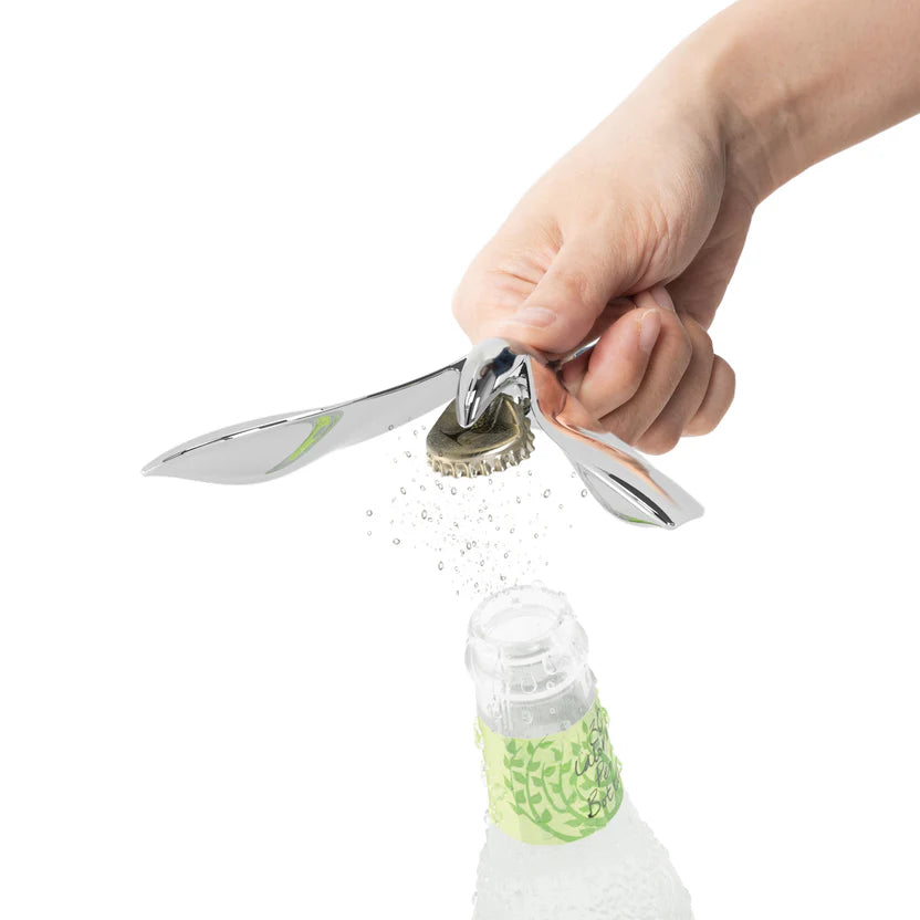 Tipsy Bottle Opener - Chrome