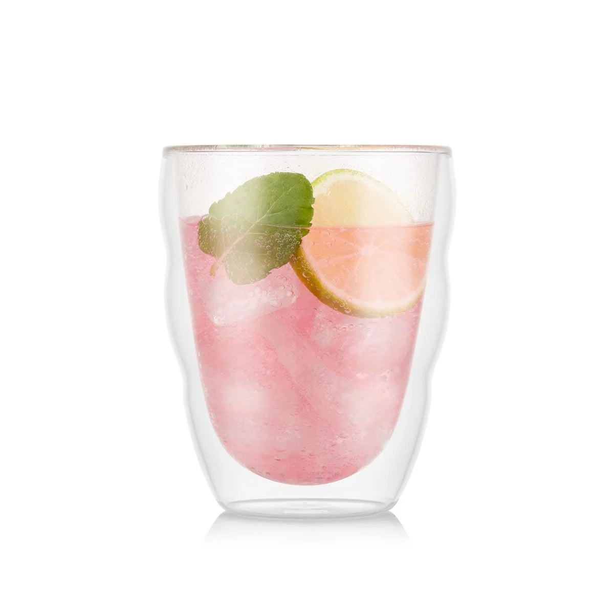 Pilatus Double Wall Glass (Set of 2) Medium, 0.35L/12oz - Transparent