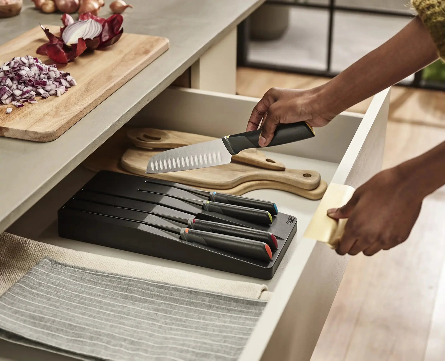 Elevate Knives Store 5-Piece Knife Set - Multicolour