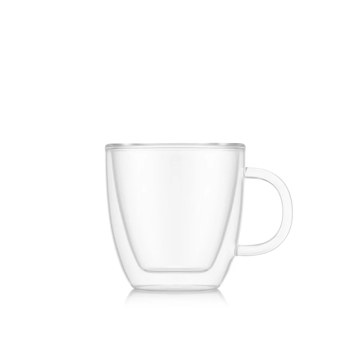 Bistro Double Wall Espresso Mug (Set of 2), 0.15L/5oz - Transparent