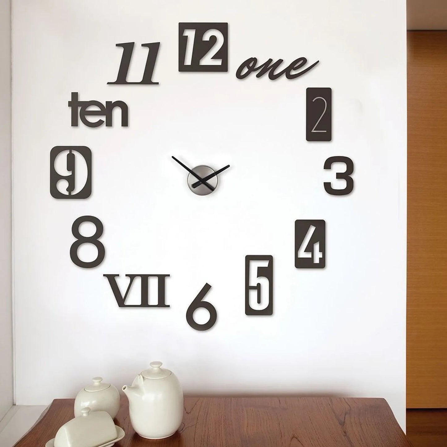 Numbra Wall Clock - Black