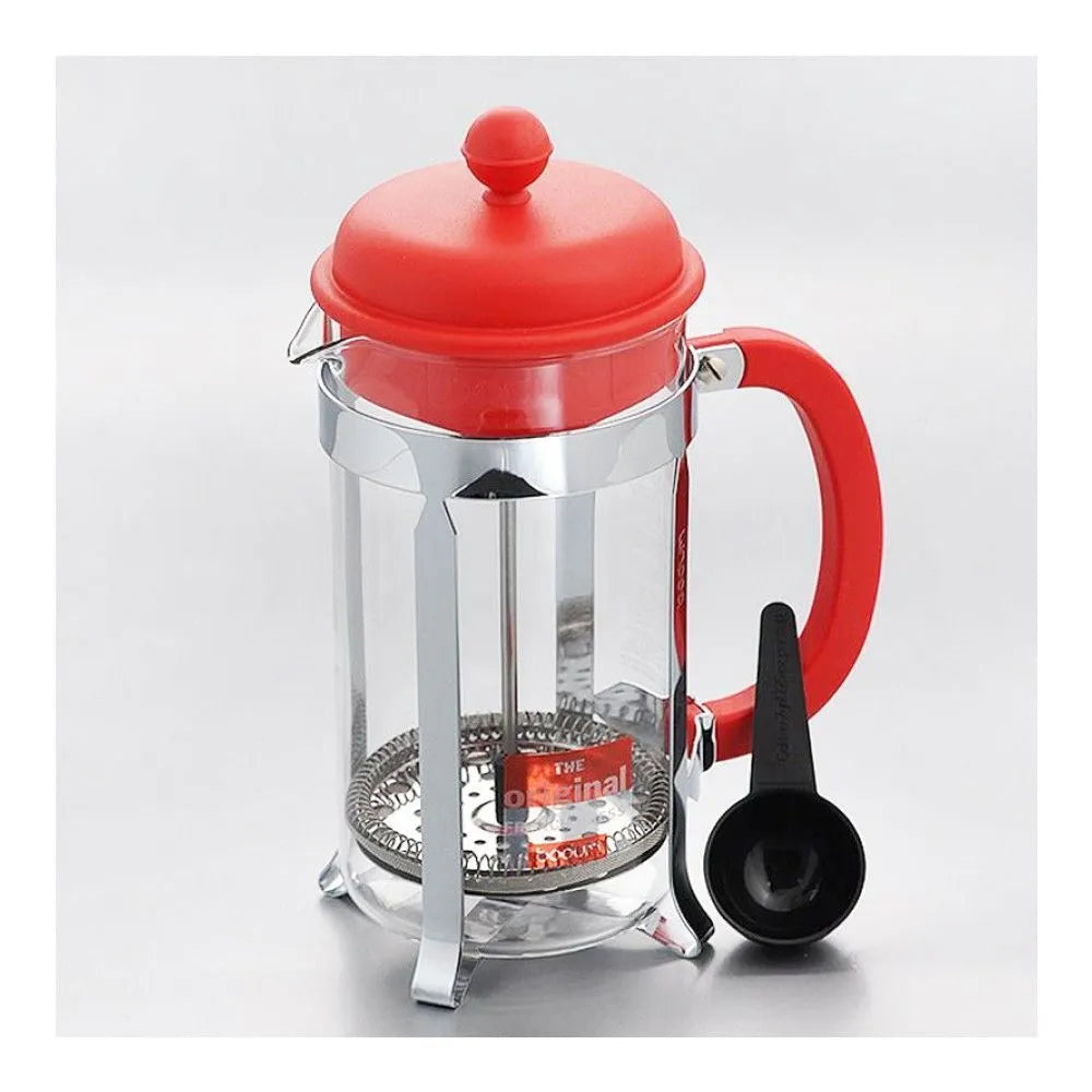 Caffettiera French Press Coffee Maker 8 Cup, 1.0L - Red