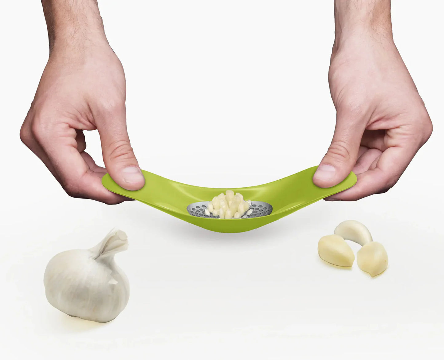 Rocker Garlic Crusher - Green