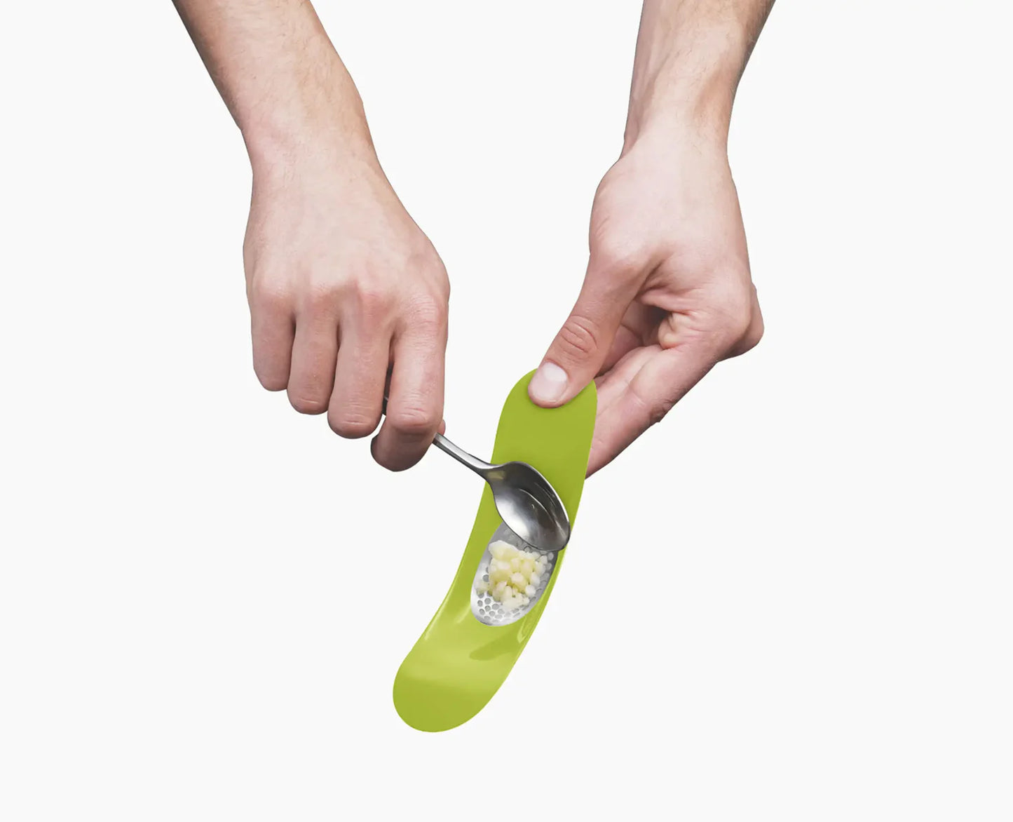Rocker Garlic Crusher - Green