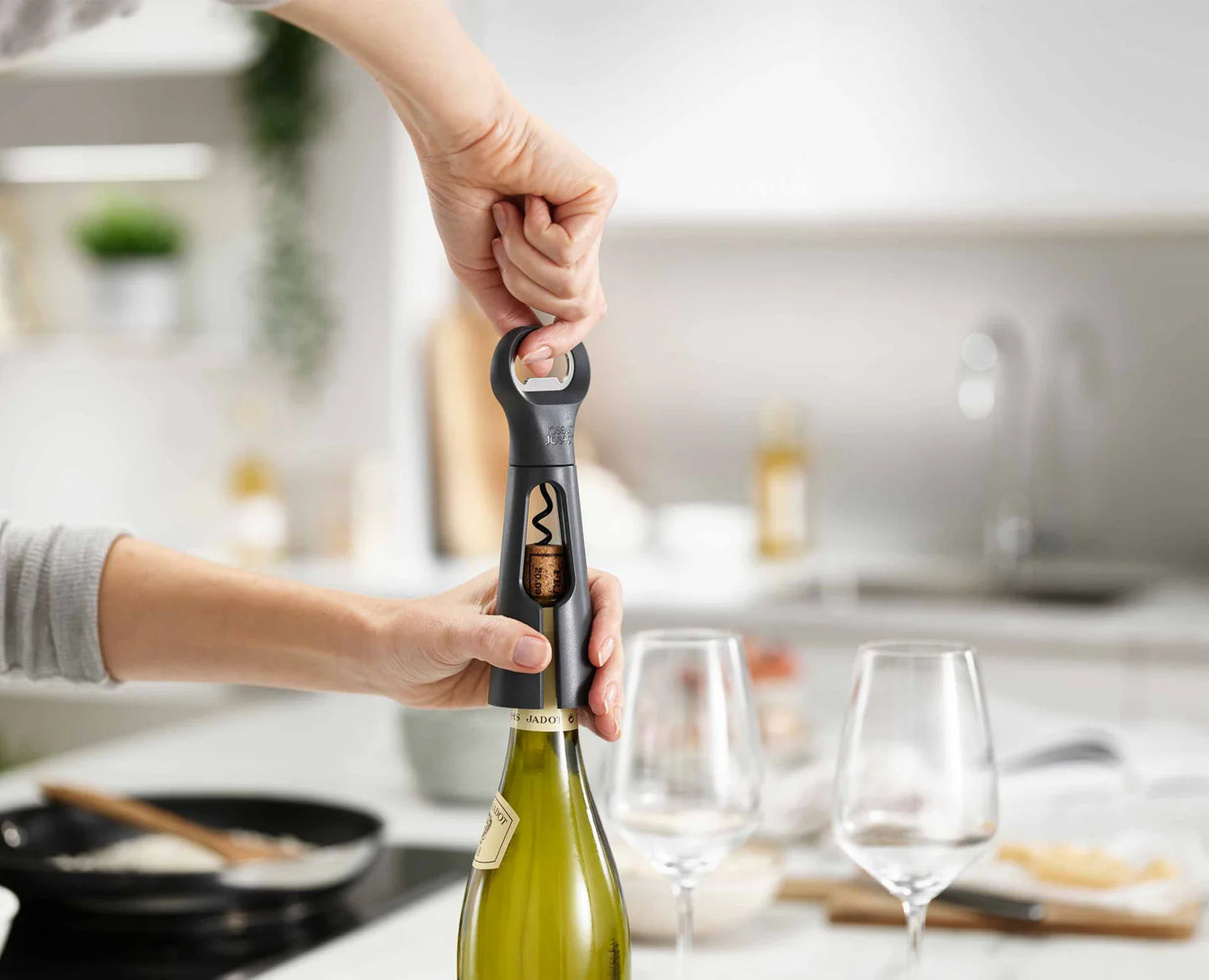 Barstar 3-in-1 Corkscrew - Grey