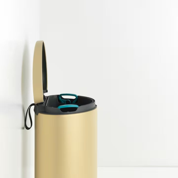 Pedal Bin Silent Flatback+ 30 Litre - Mineral Golden Beach