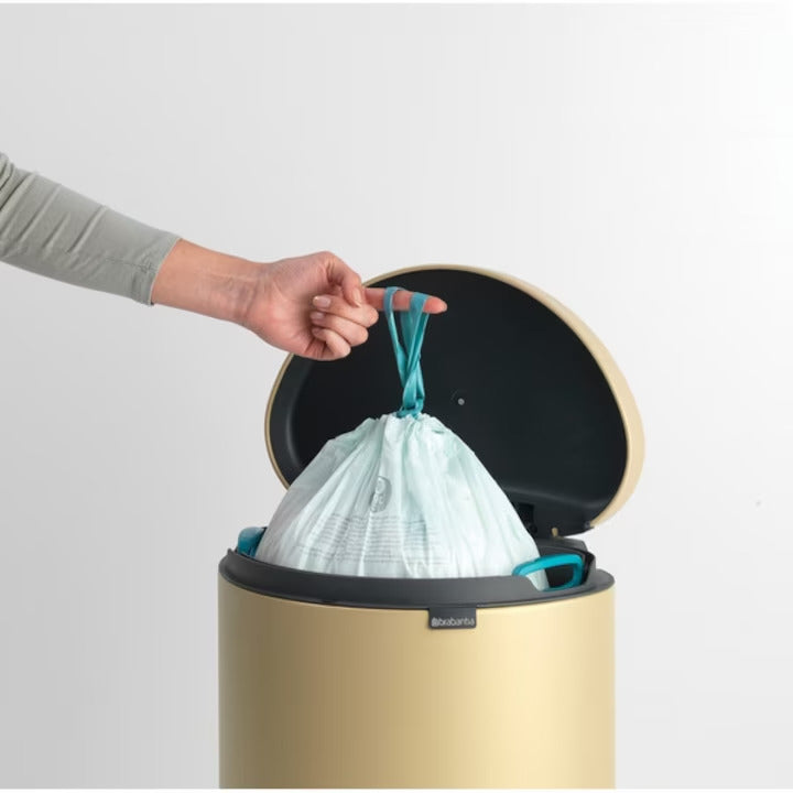 Pedal Bin Silent Flatback+ 30 Litre - Mineral Golden Beach