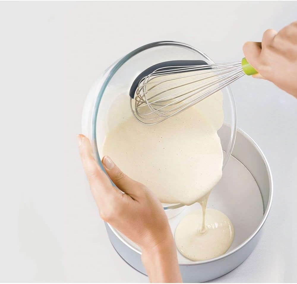 Whiskle 2-In-1 Whisk - Grey/Green