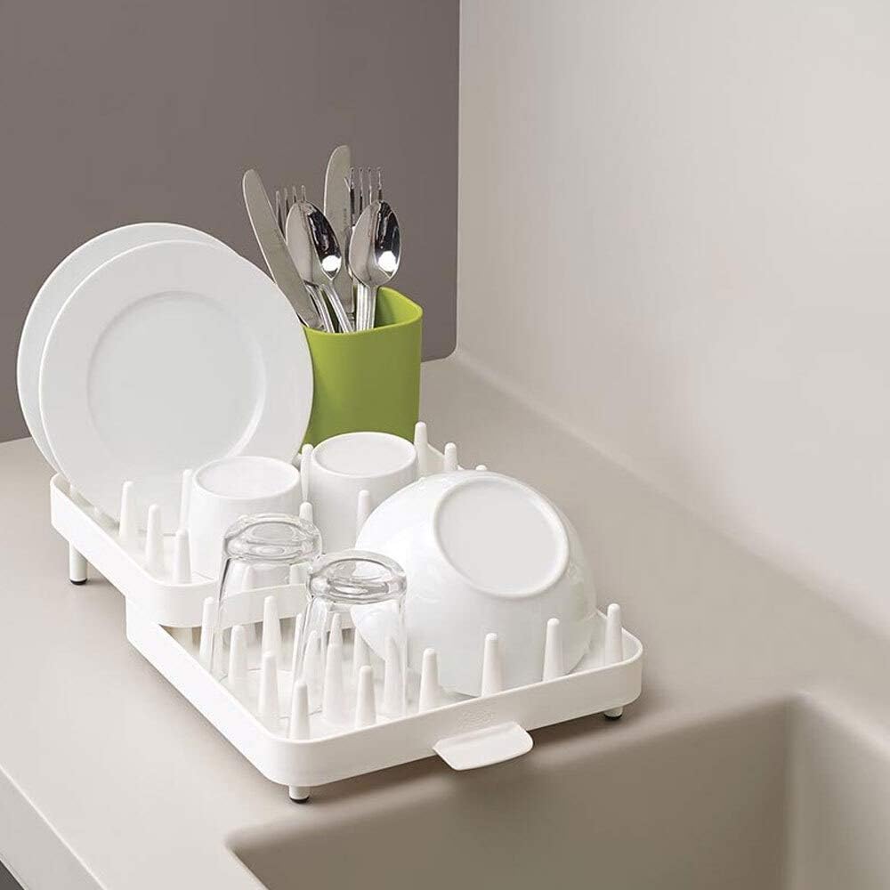 Connect Adjustable Dish Rack - White