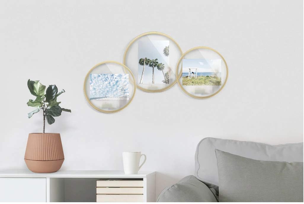 Infinity Photo Display 4"x6" - Matte Brass