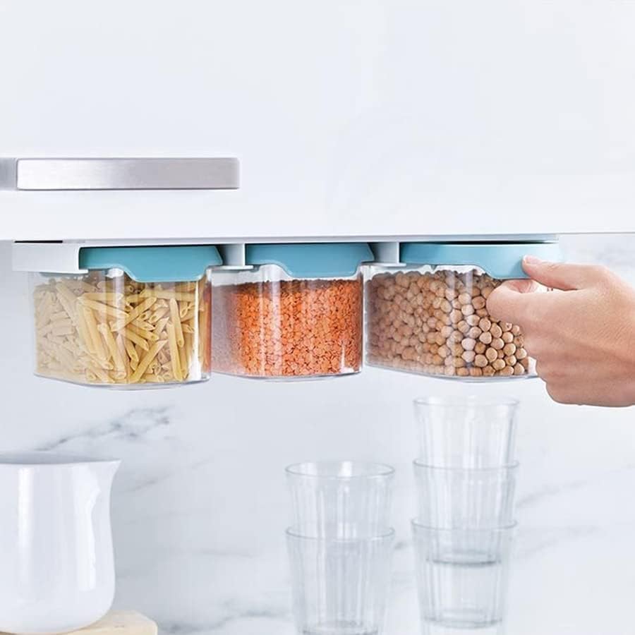 CupboardStore Under-Shelf Storage, 900ml Container Set