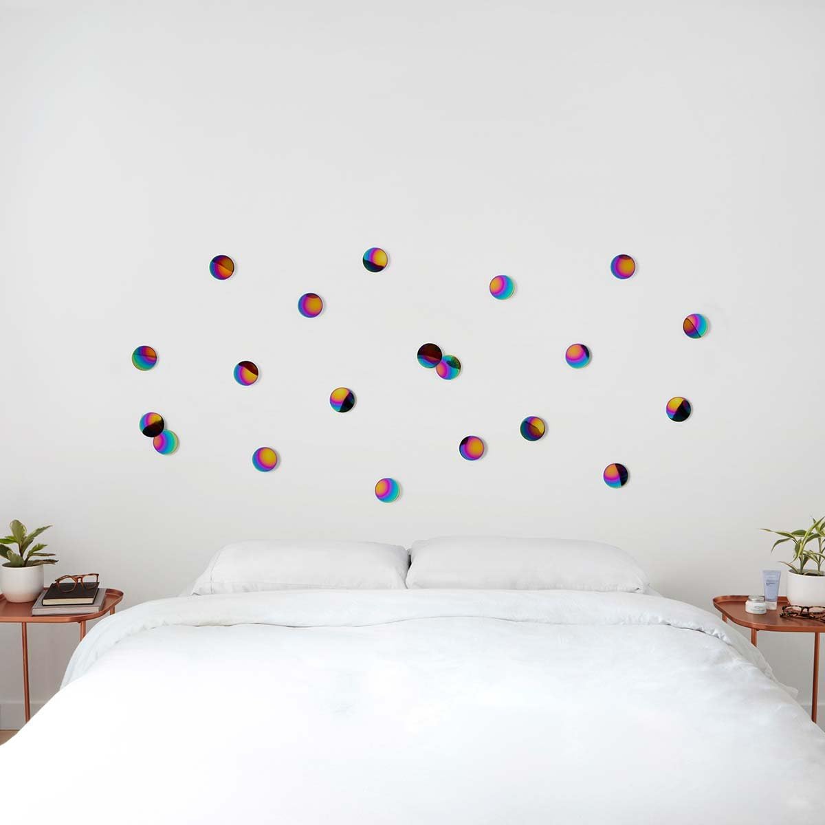 Confetti Dots (Set of 10) - Rainbow