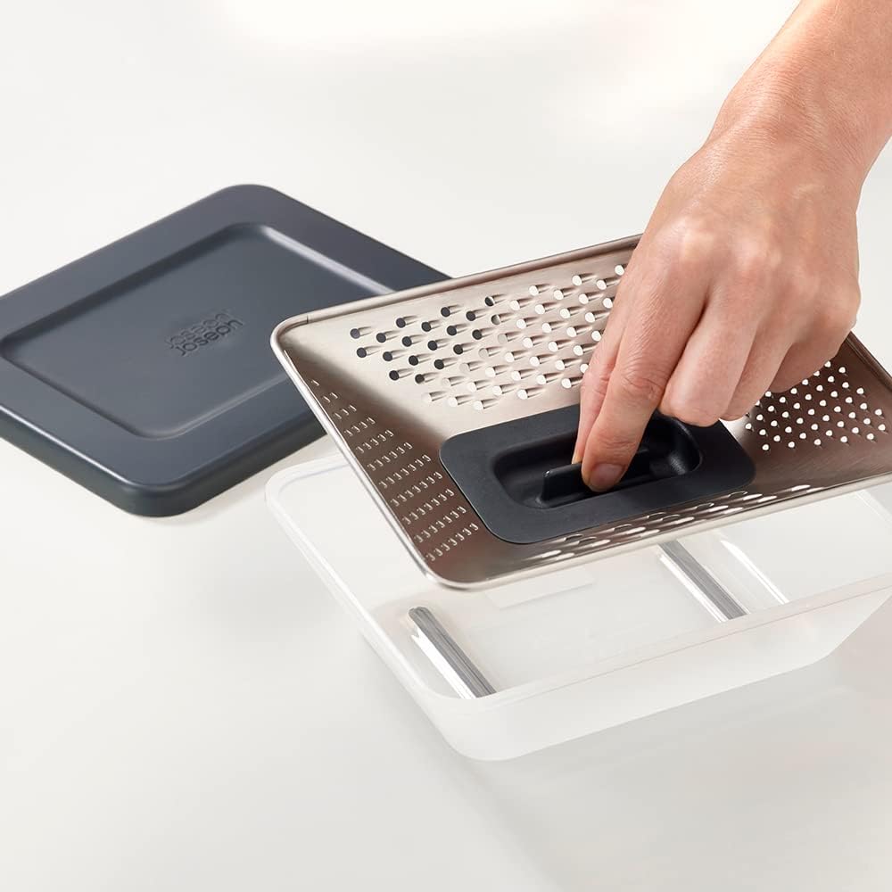 Prism 4-In-1 Box Grater - Grey