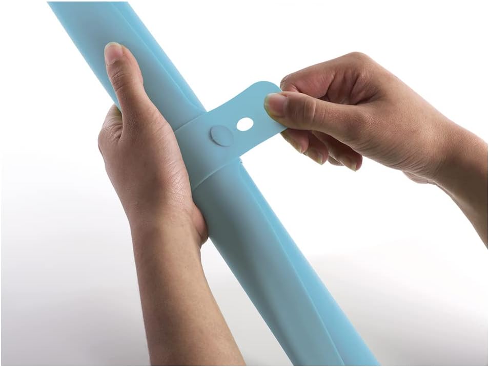 Roll-Up Silicone Pastry Mat - Blue