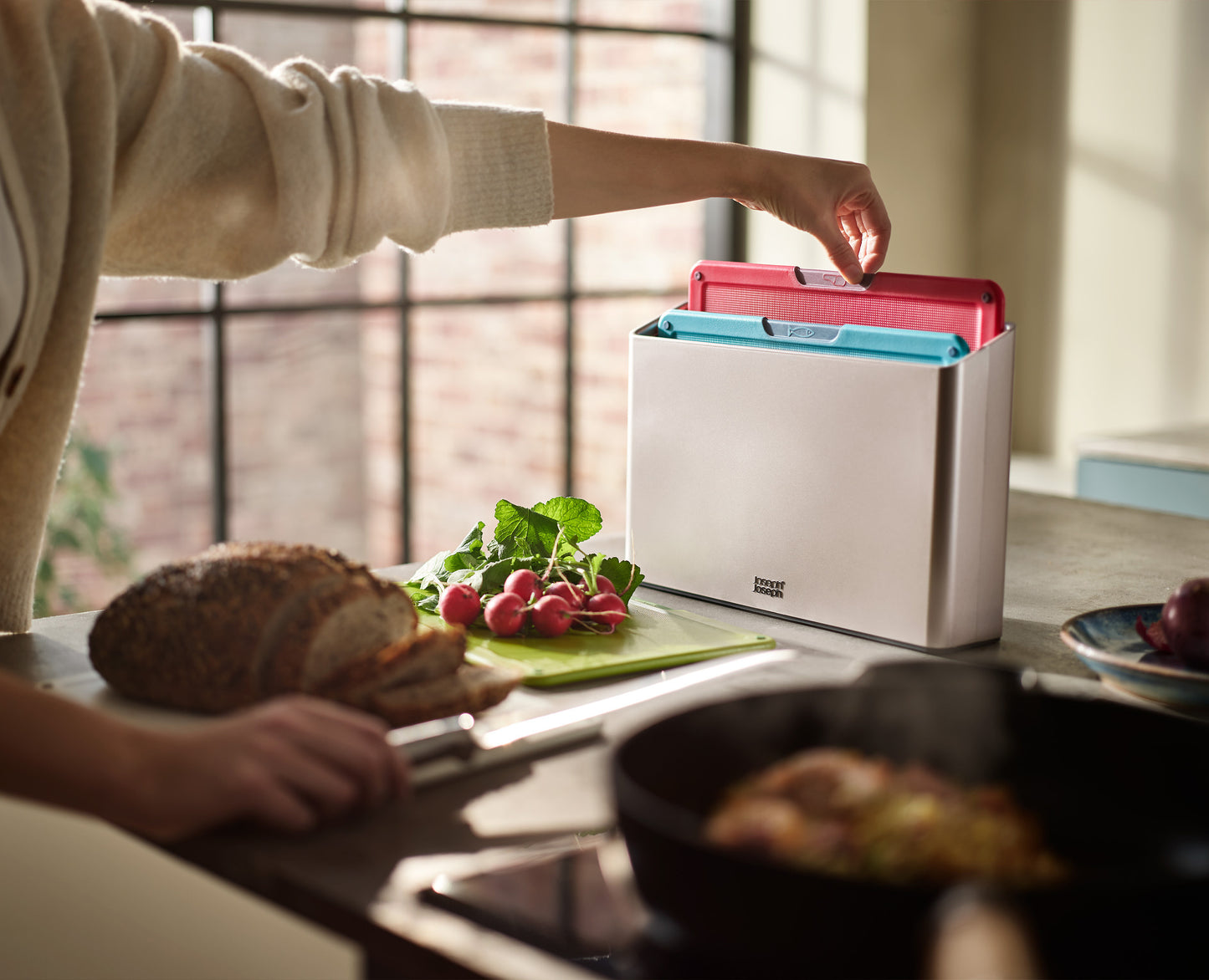 Folio™ Icon Multicolour Chopping Board Set (Set of 4) - Regular