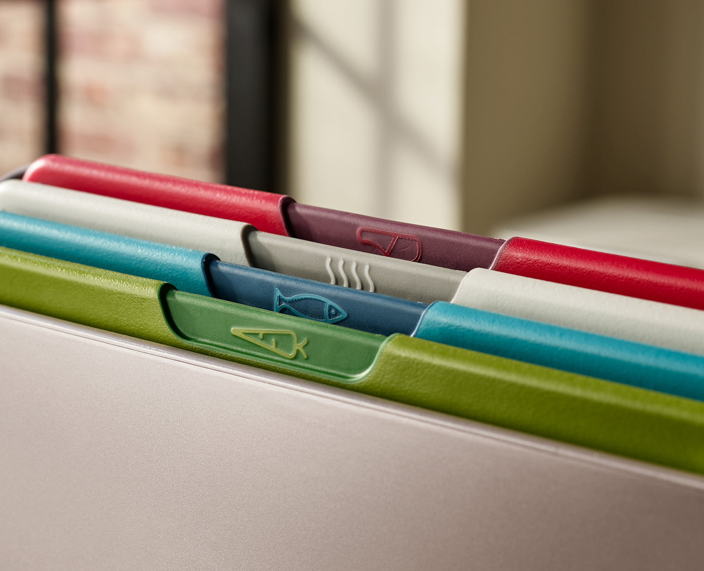 Folio™ Icon Multicolour Chopping Board Set (Set of 4) - Regular