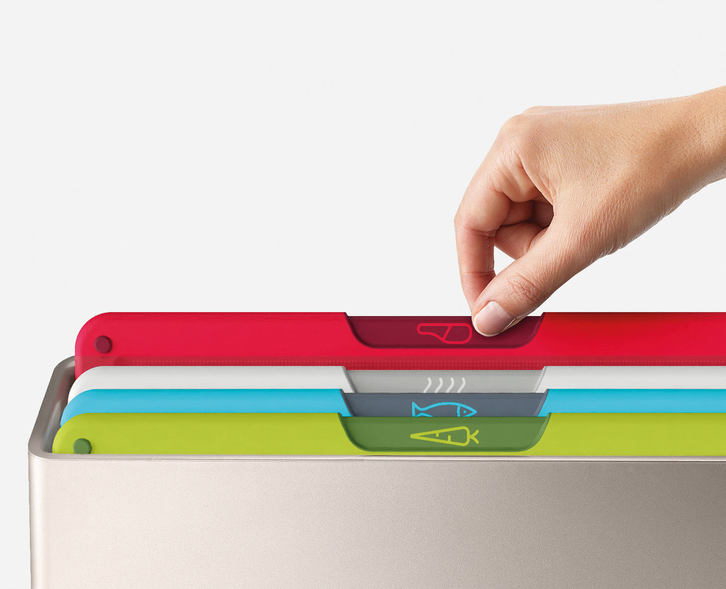 Folio™ Icon Multicolour Chopping Board Set (Set of 4) - Regular