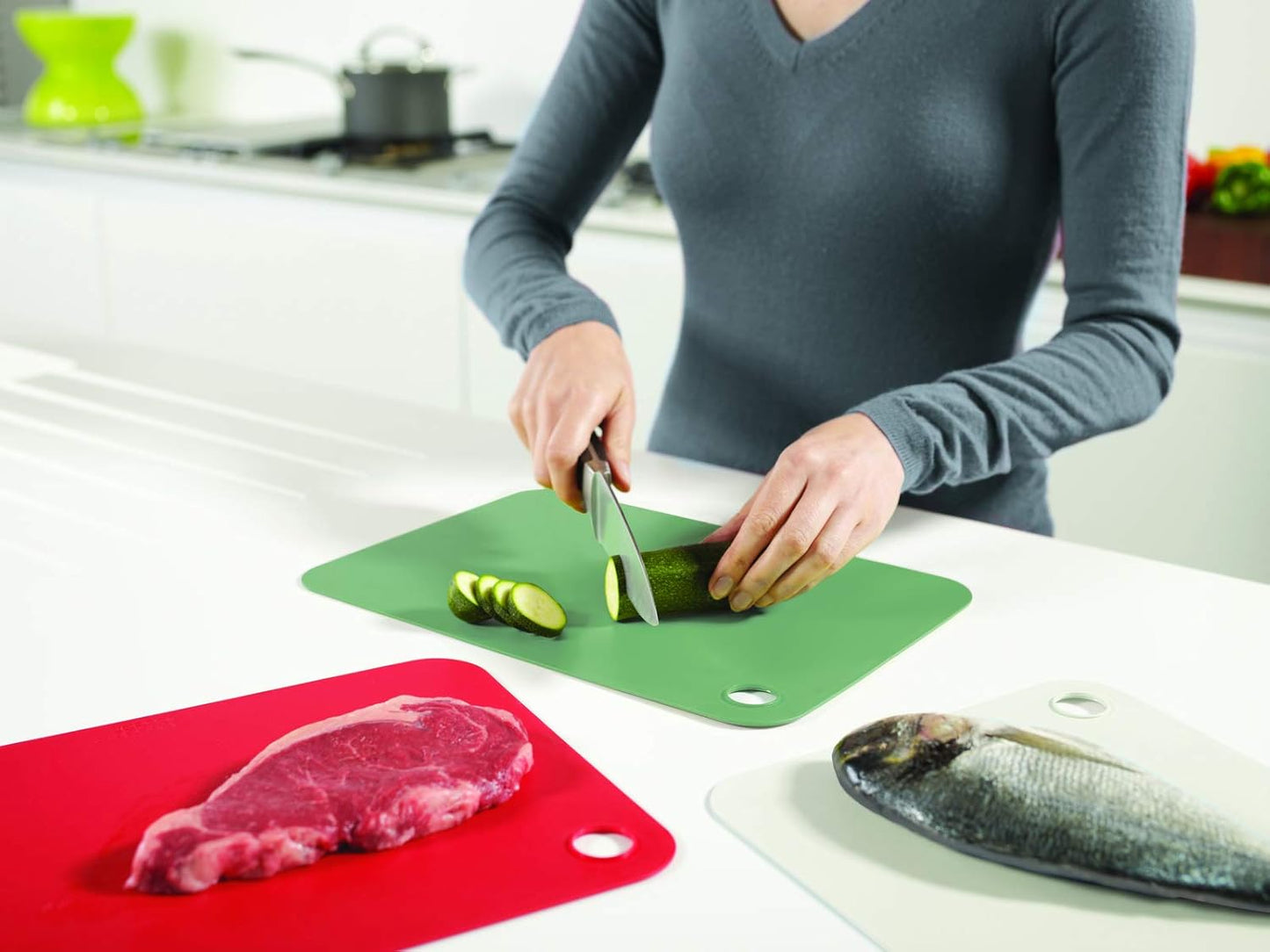 DUO Chopping Mats (Set of 3) - Multicolour