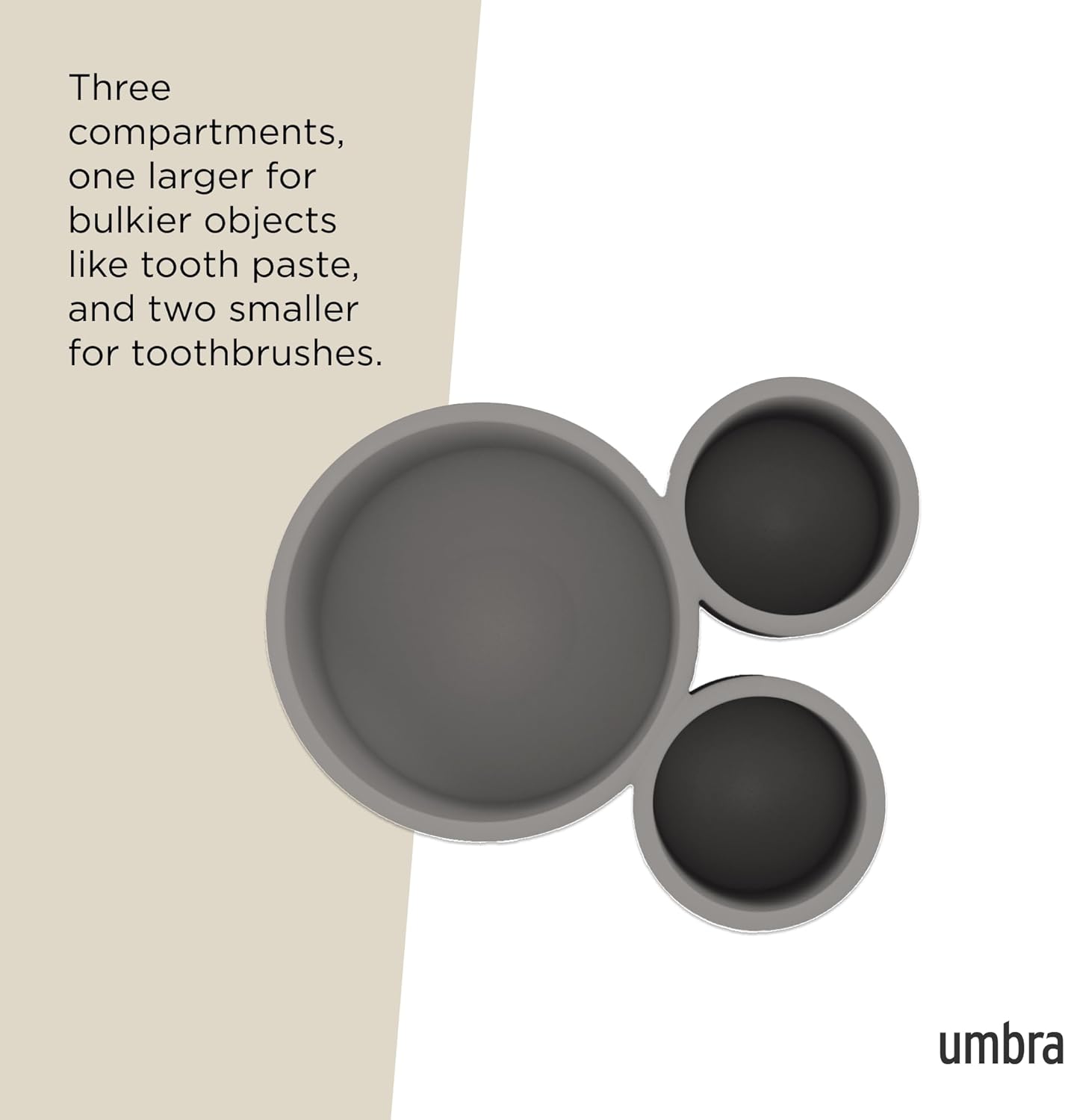Touch Toothbrush Holder - Grey