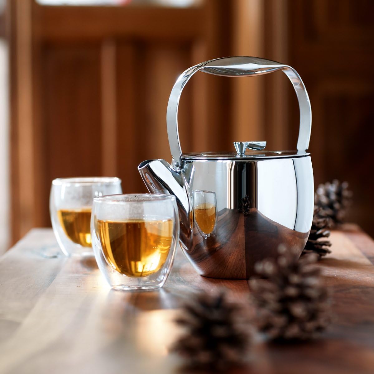 Pavina Double Wall Glass Small (Set of 2), 0.25L/8oz