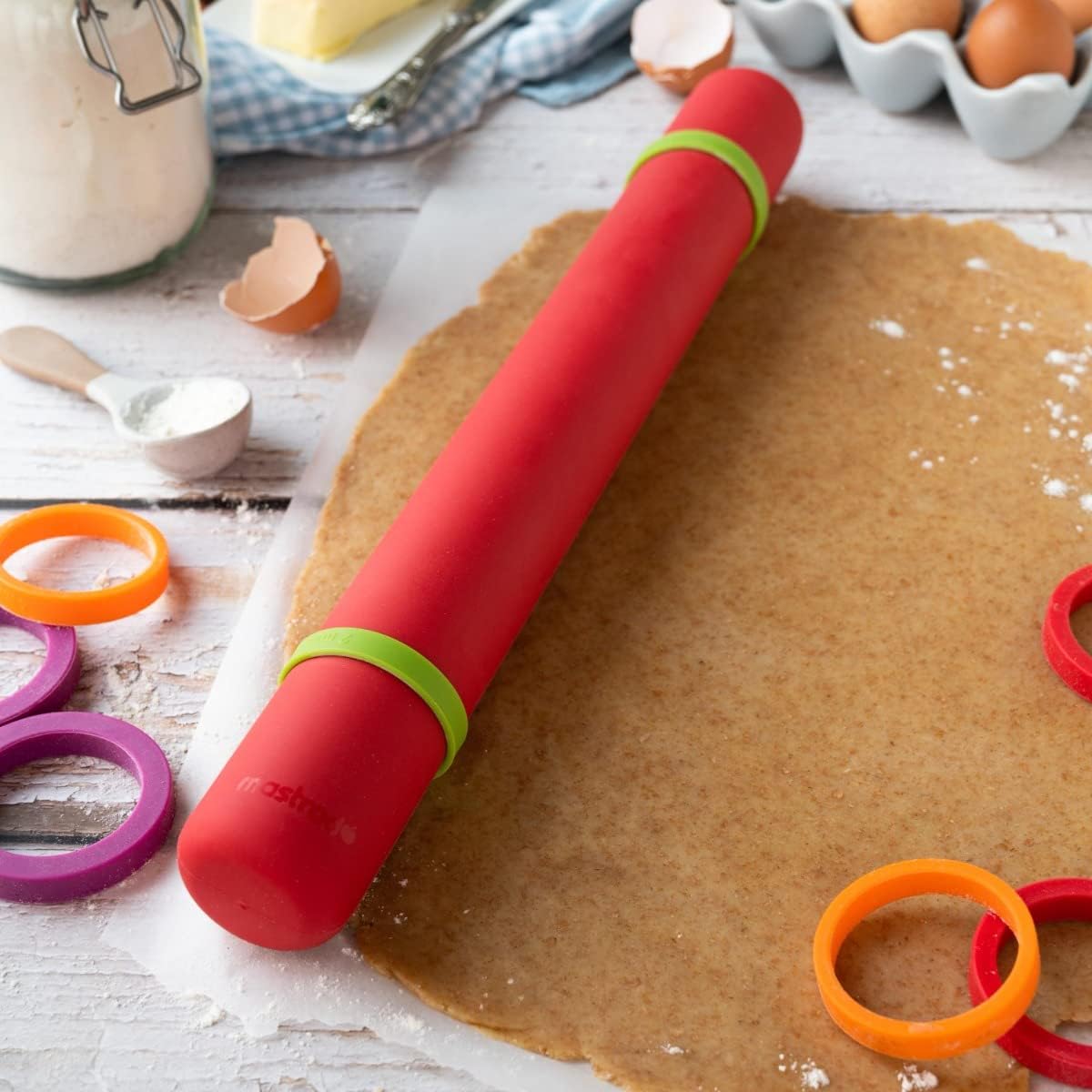 Rolling Pin 41cm - Red