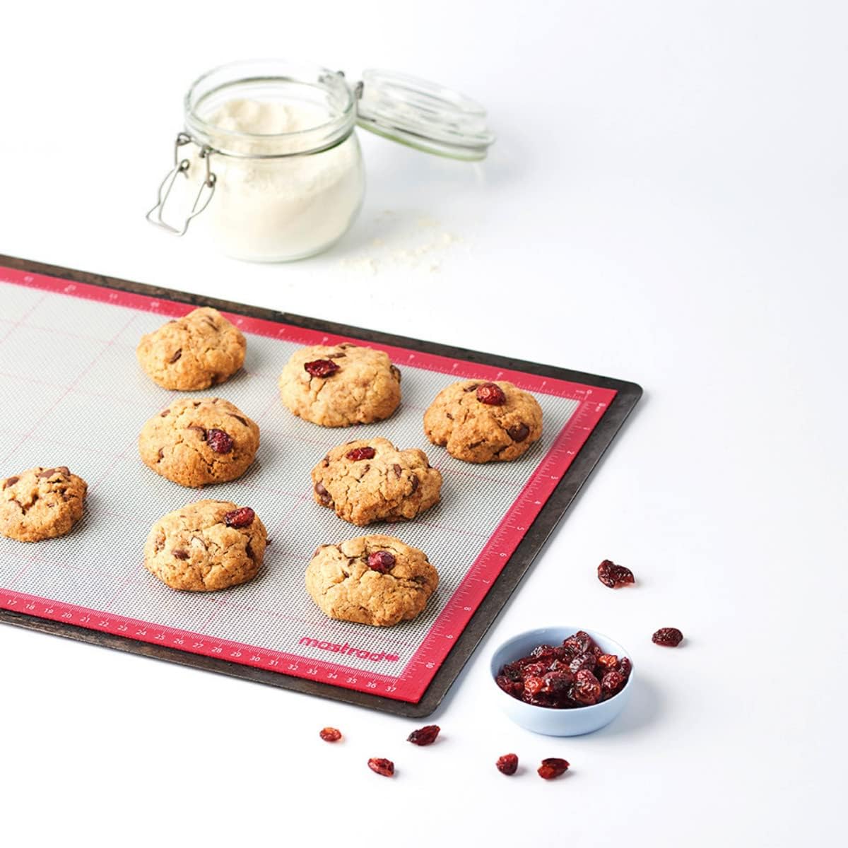 Largy Pastry Mat 30x40cm - Red Translucent