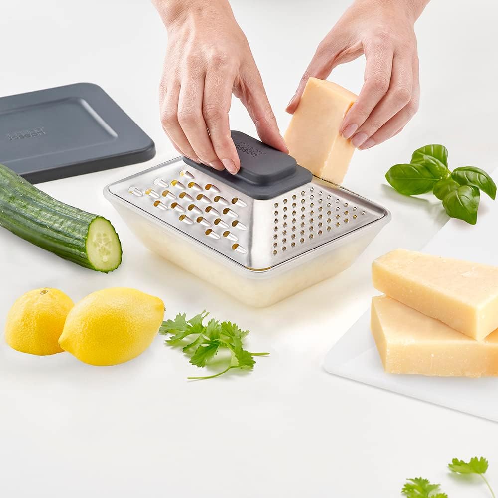 Prism 4-In-1 Box Grater - Grey