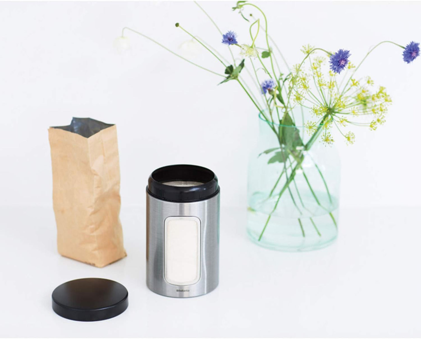 Window Canister 1.4 Litre - Brilliant Steel