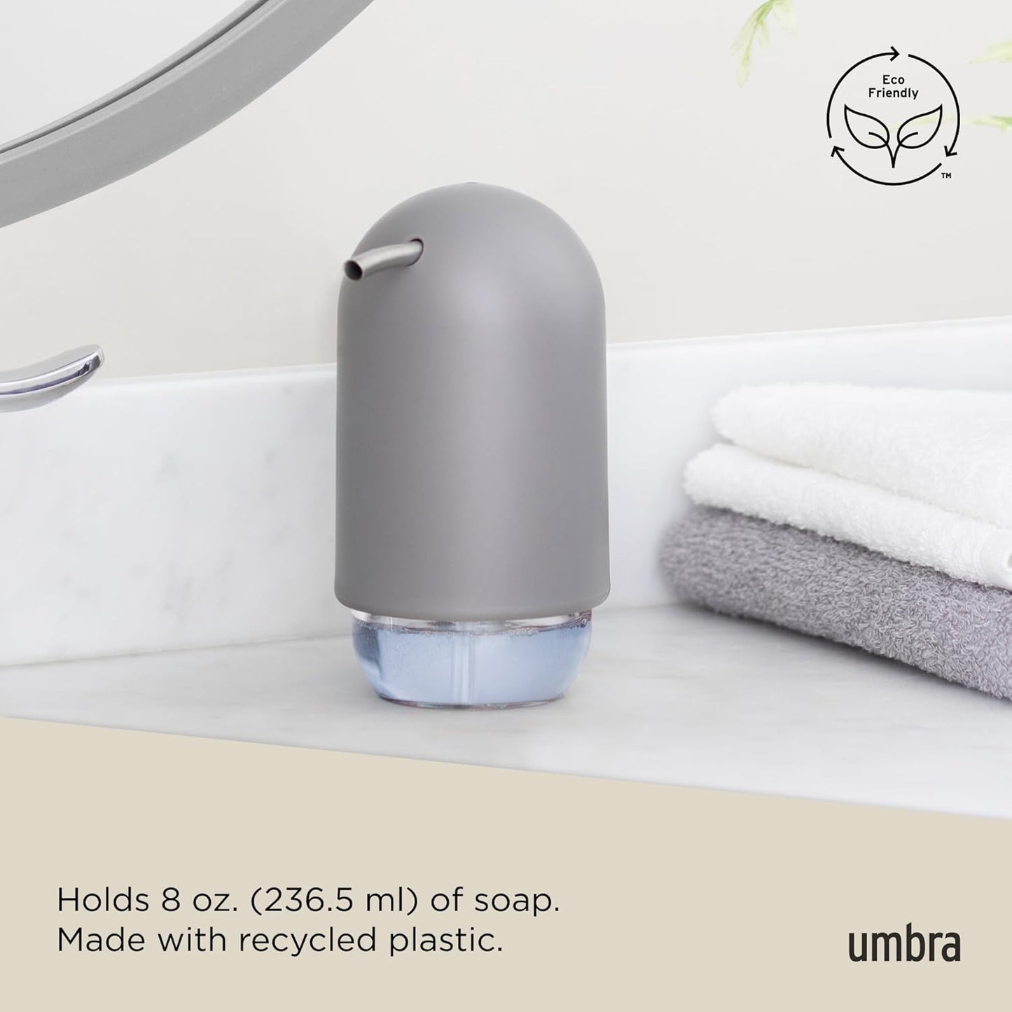 Touch Soap Pump - Grey