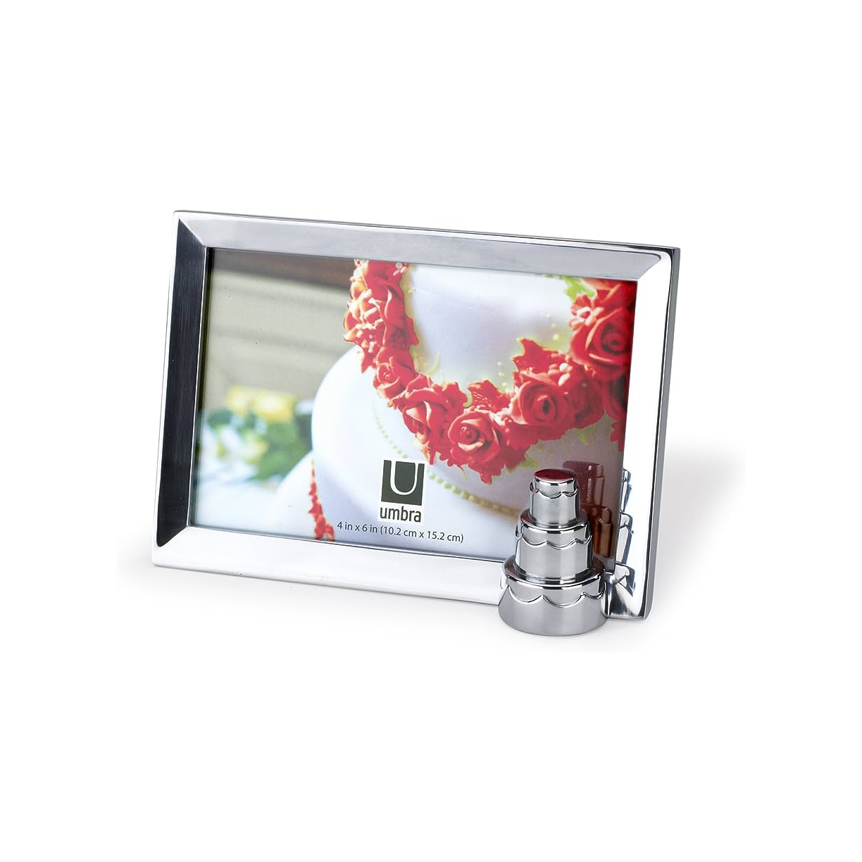Memoire Cake Frame 4x6" - Chrome