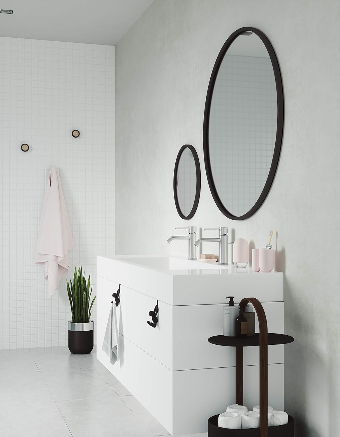 Touch Soap Dish - Blush Pink