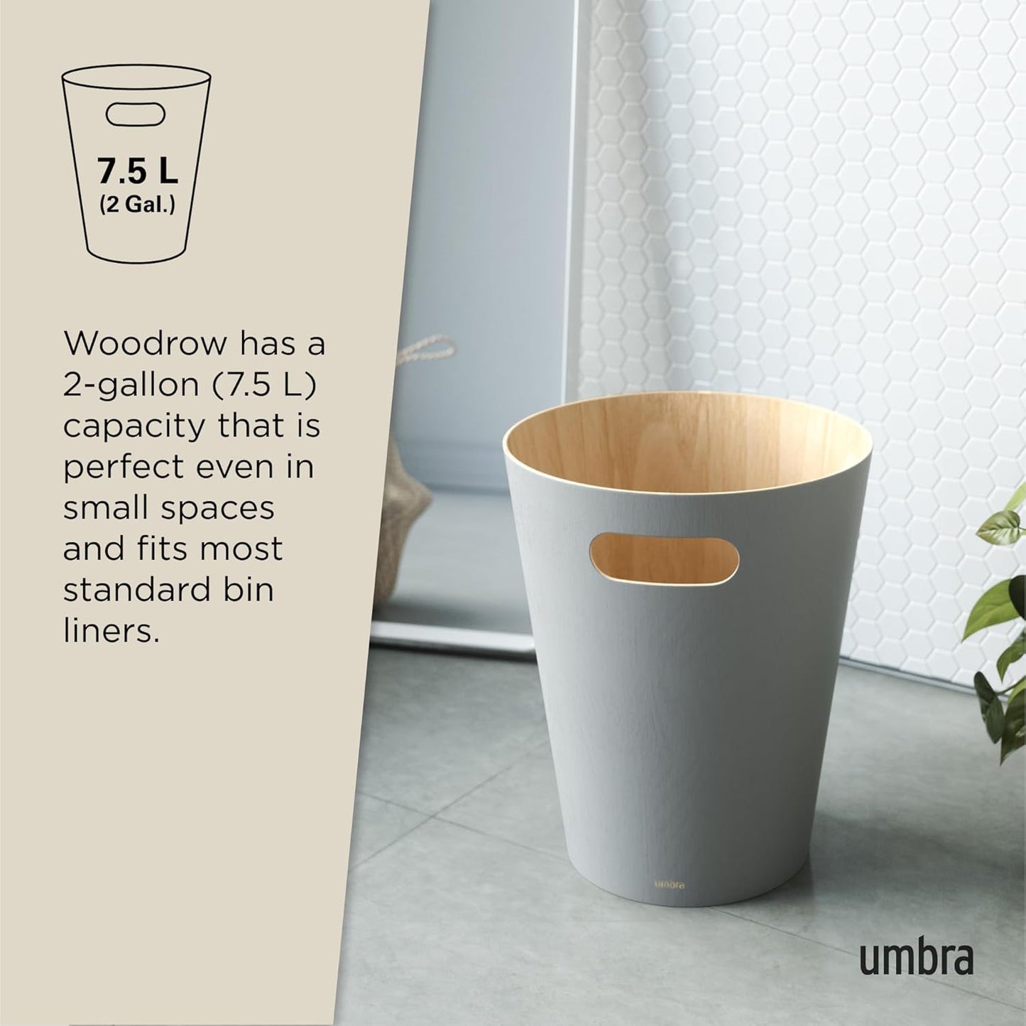 Woodrow Can 7.5L - Grey