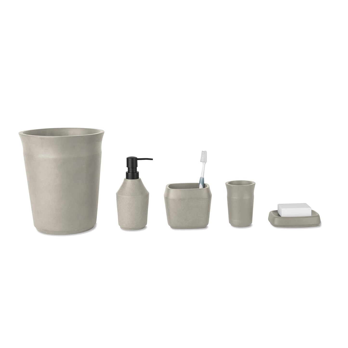 Roca Toothbrush Holder - Concreto