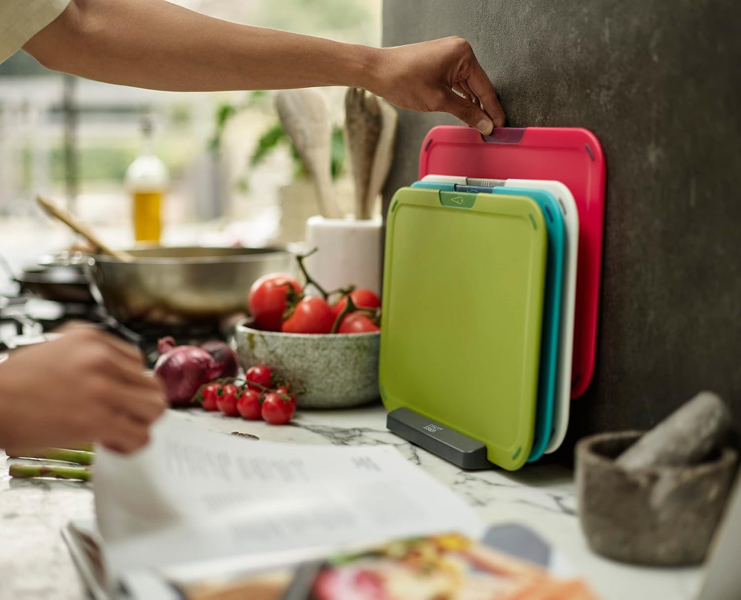 DUO Icon Chopping Board Set (Set of 4) - Multicolour