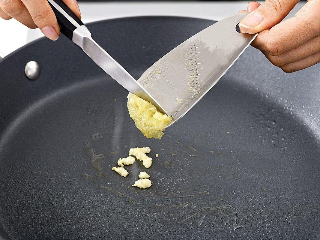 Shred-Line Garlic & Ginger Grater - Stainless Steel