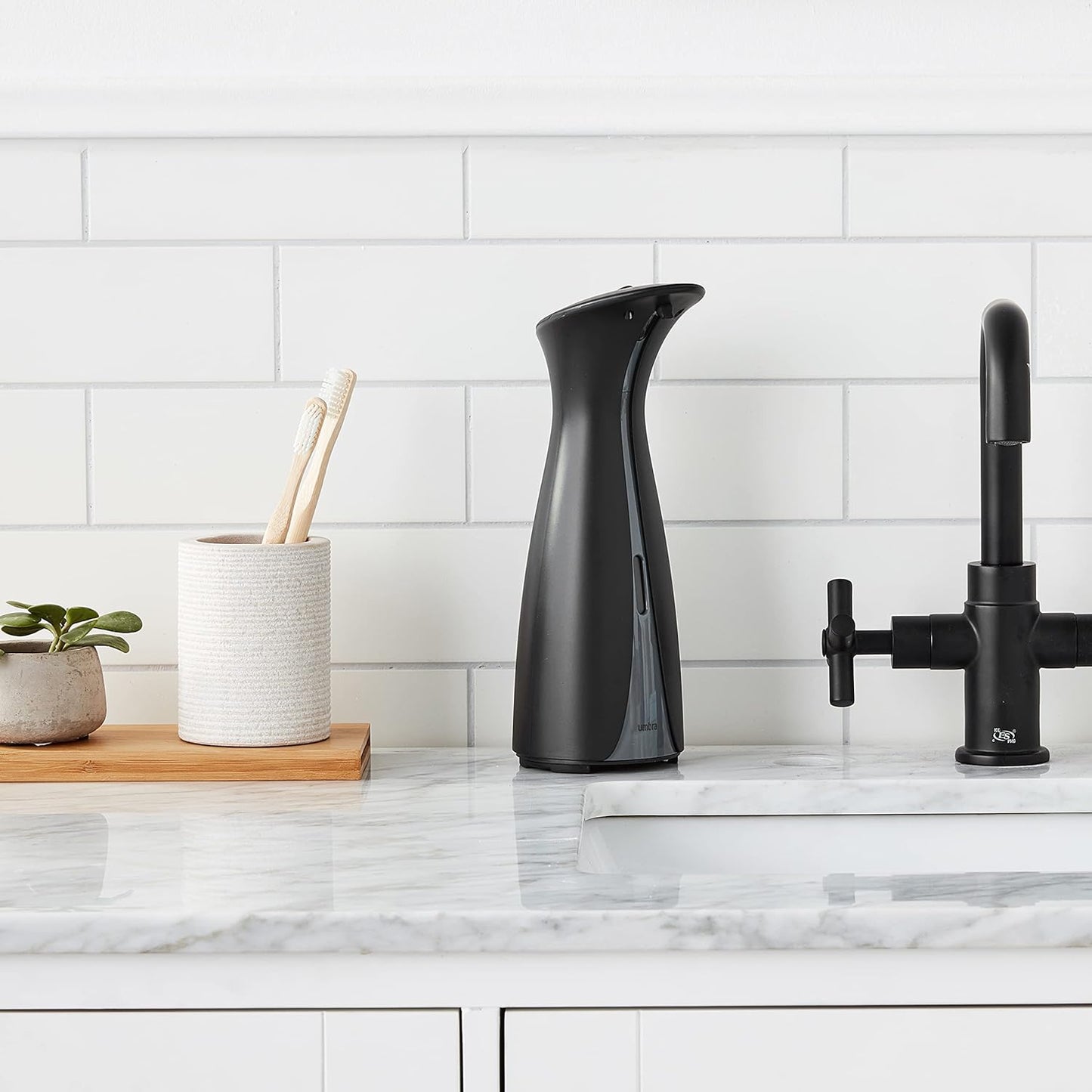 Otto Automatic Soap Dispenser (8.5Oz) - Black/Charcoal