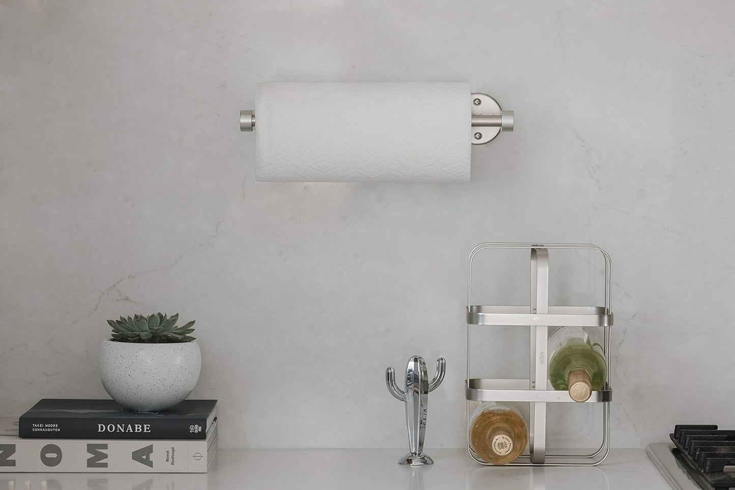 Cappa Wall Mounted Paper Towel Holder - Nickel