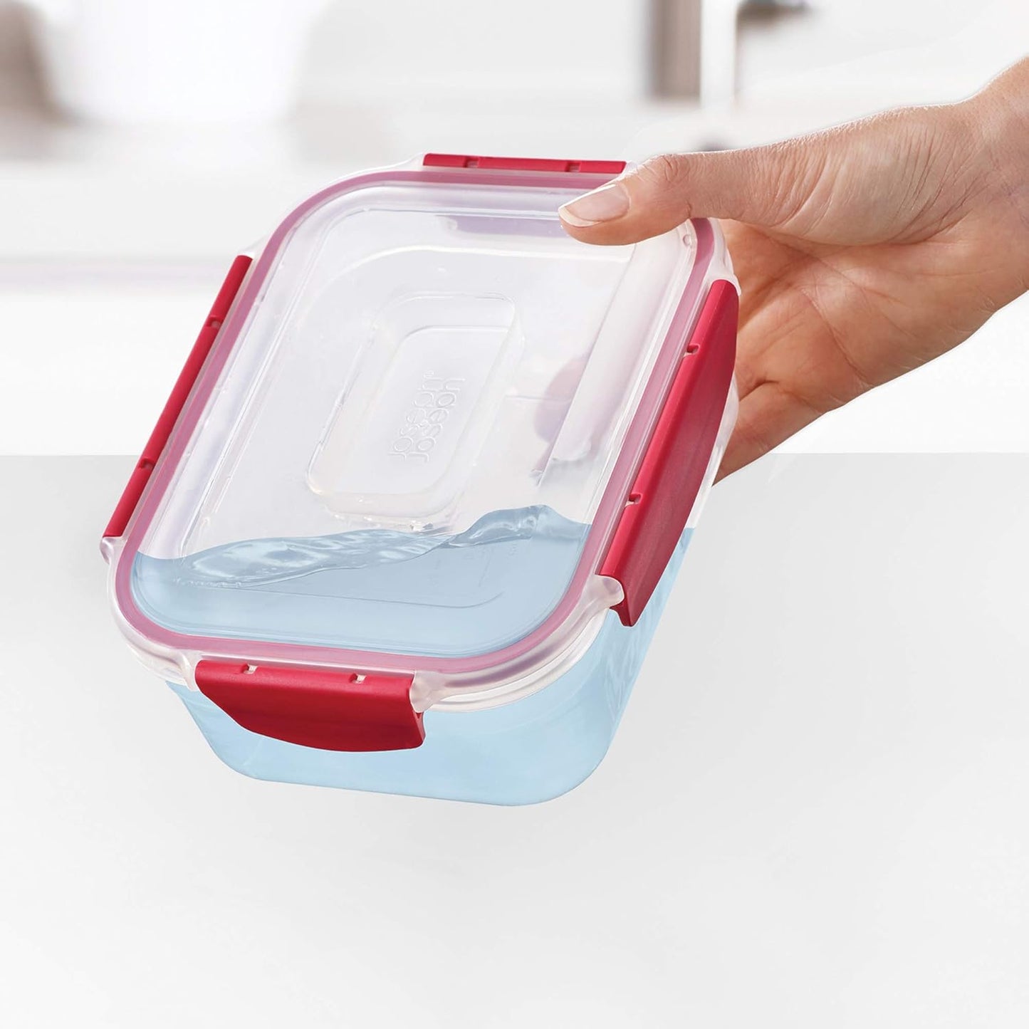 Nest Lock 3-Piece 1.1L Container Set - Red