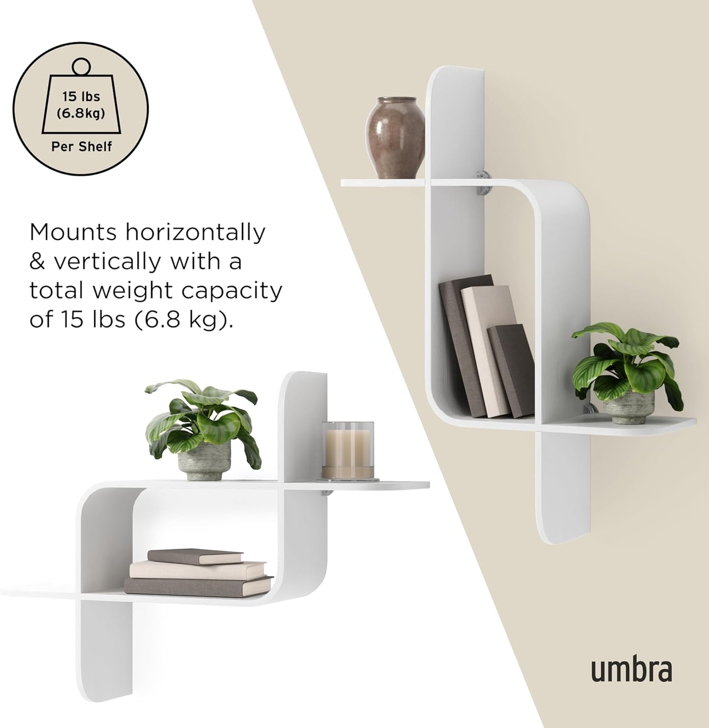 Montage Shelf - White