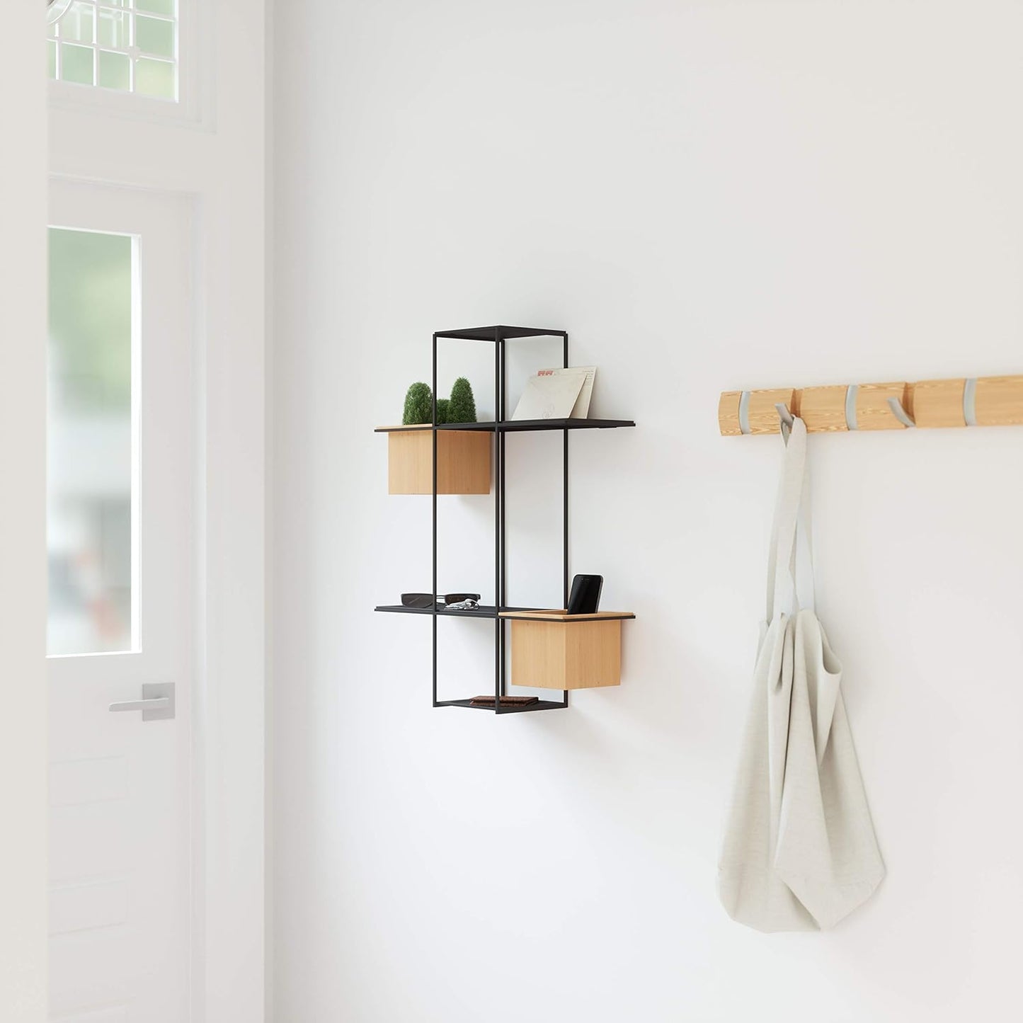 Cubist Multi Shelf - Sand/Black