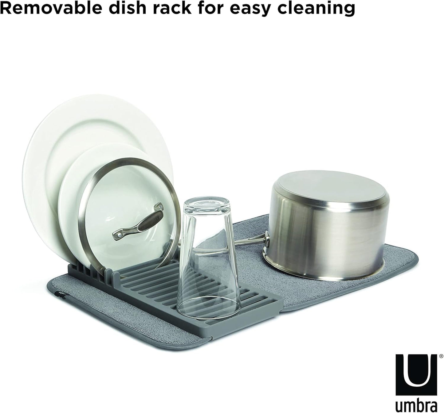 Udry Drying Mat Mini - Charcoal