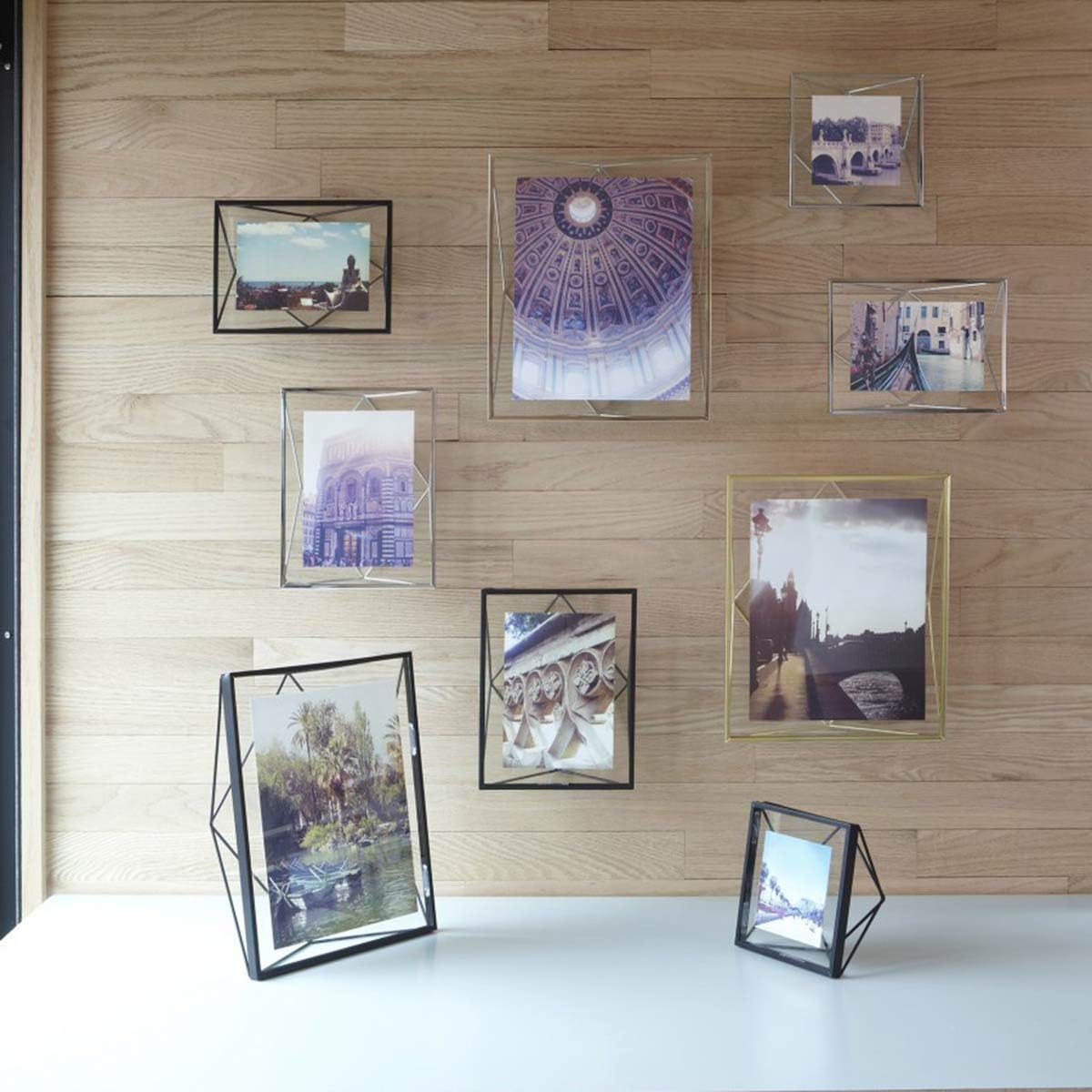 Prisma Picture Frame 4x4" - Copper