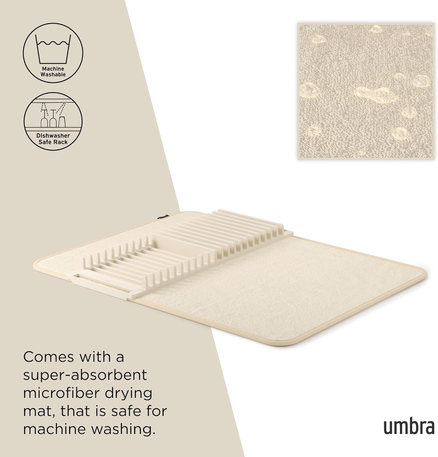 Udry Drying Rack Mat - Linen