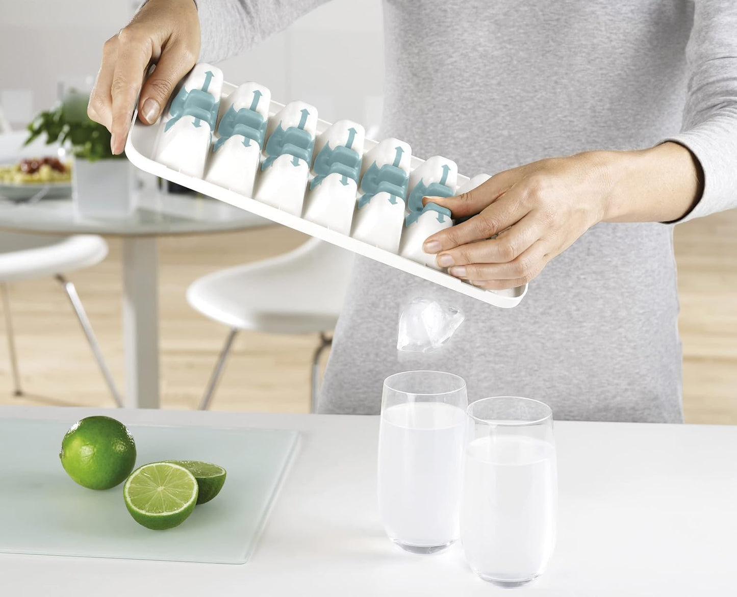 DUO Easy-Release Ice Cube Tray - Opal